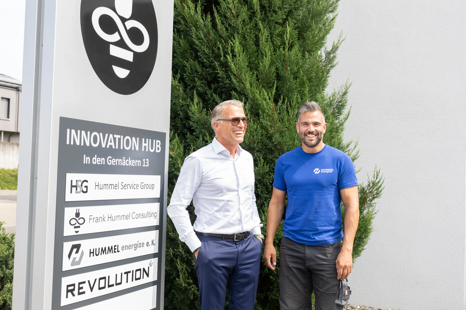 Frank Hummel und HUMMEL energize am Innovation HUB